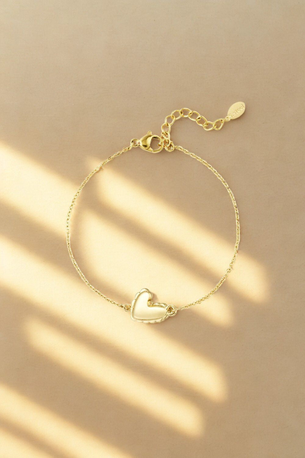 Heart Bangle Bracelet