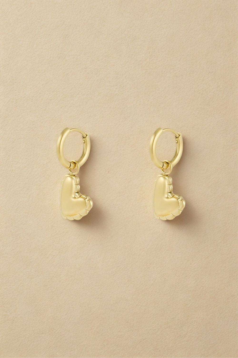 Heart Bangle Earrings