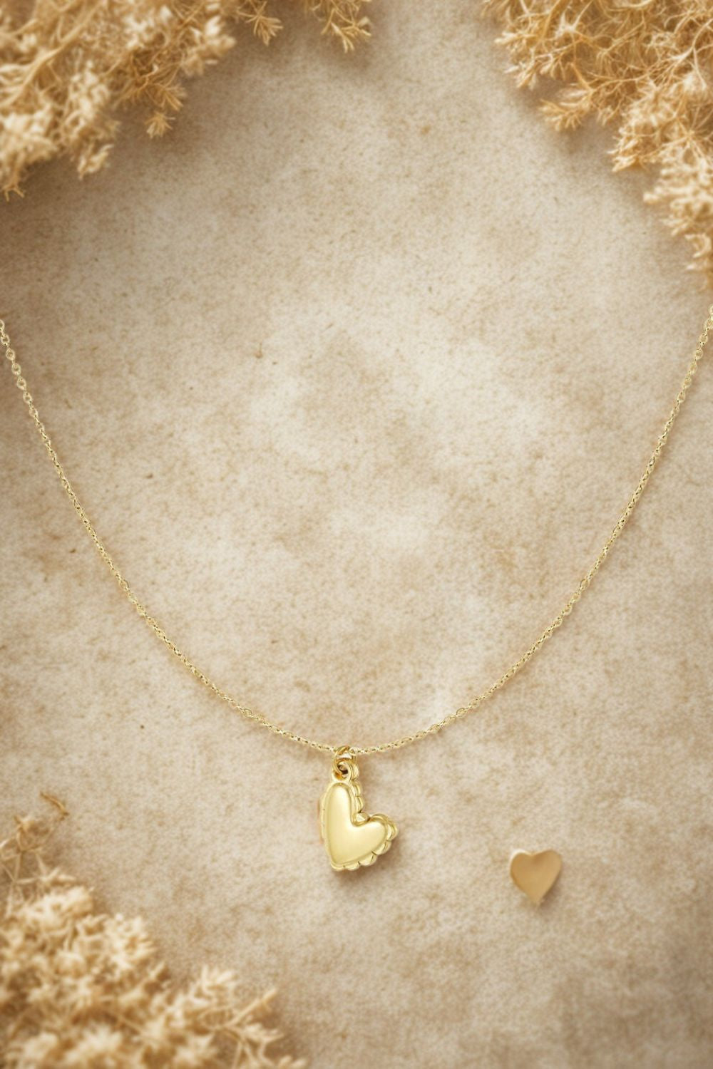 Gold Heart Chain
