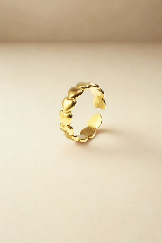 Small Hearts Ring