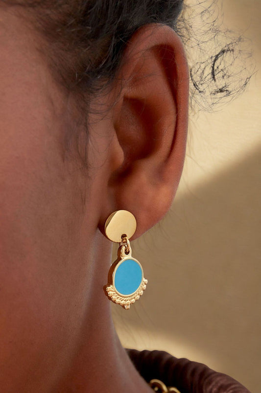 Colourfull Statement Earrings