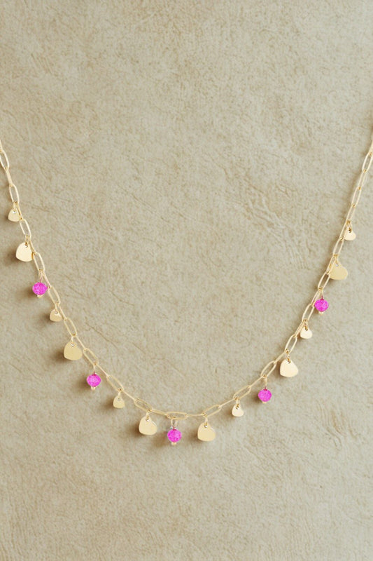 Pink Hearts Chain