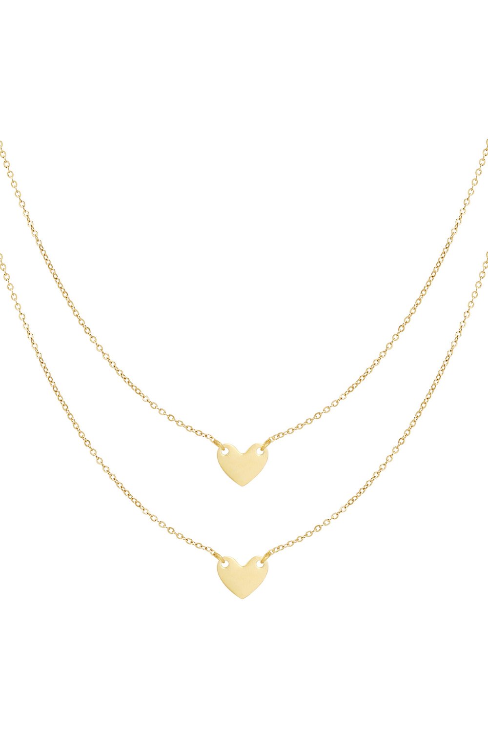 Two Closed Hearts Chain