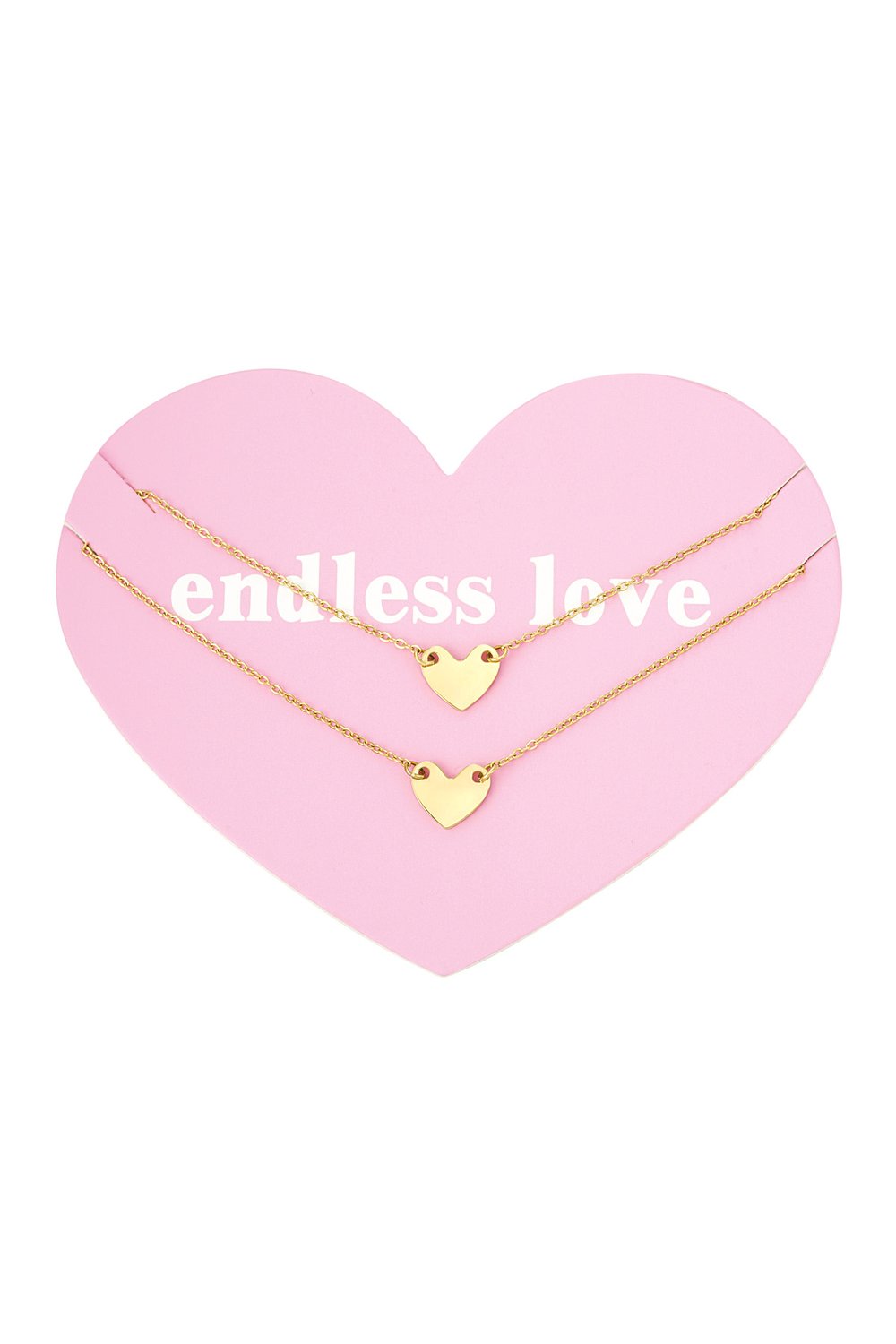 Two Closed Hearts Chain