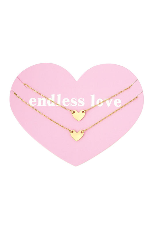 Two Closed Hearts Chain